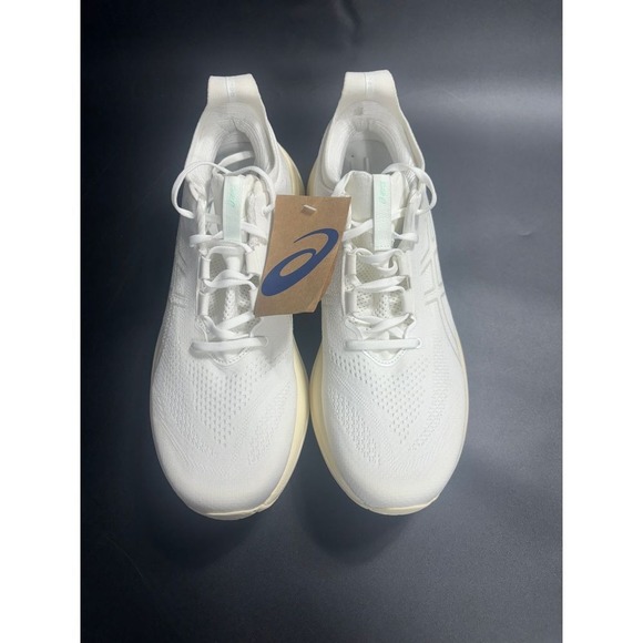 ASICS New Men's Gel-Nimbus 26 Running Shoes White 1011B794-101 Size US 12.5 - Picture 1 of 12